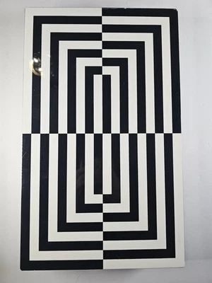 Jonathan Adler OP Arte Raro Backgammon Set Laca Caja Juego  Foto 1 de 4