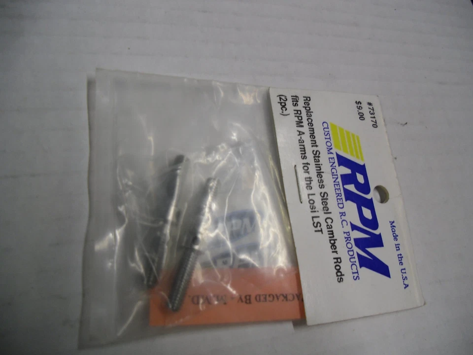 RPM 73170 Stainless Steel Camber Rods For Losi LST (2) RPM ARMS - Image 1 of 1