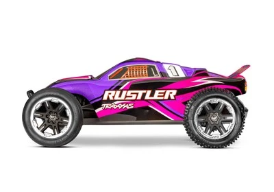 Rustler 2WD RTR Pink mit Akku und Lader – Traxxas RC Stadium Truck 1:10 - Bild 1 von 4