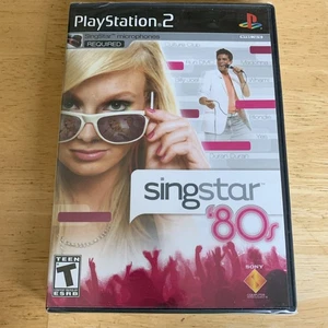 SingStar '80s (Sony PlayStation 2, 2007) Brand New Unopened Sealed PS2 Game - Picture 1 of 13