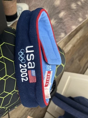 Diadema polar del equipo olímpico de Estados Unidos Roots nueva con etiquetas Juegos Olímpicos de invierno rojo blanco azul Foto 1 de 4