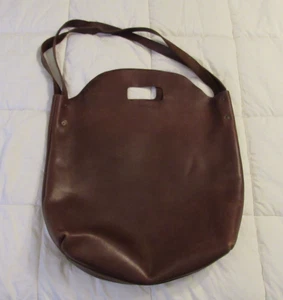 Large Urban Southern Market Tote Chestnut Brown Leather - Picture 1 of 8