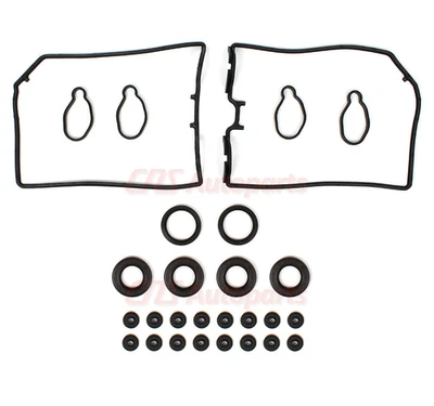Fit Subaru Impreza WRX Turbo 2.0L Valve Cover Gasket Grommet Seals EJ20T EJ205 Foto 1 de 4