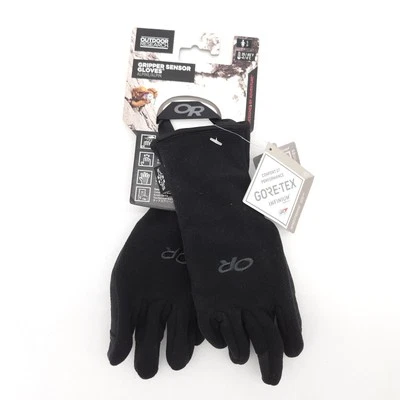 Outdoor Research (Womens Small) Gripper Sensor Gloves Gore-Tex Black Windstopper - Image 1 of 4