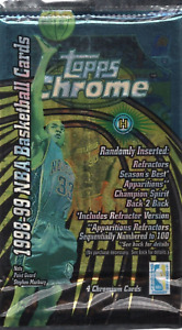1998/99 Chrome Basketball Pack possible Pierce, Carter, Nowitzki Rookie MINT