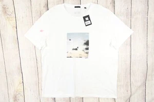 ATM ANTHONY THOMAS MELILLO WHITE 2XL CLOUDS ART PHOTOGRAPHY TSHIRT MENS DEFECT - Picture 1 of 6