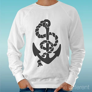 Sudadera Hombre Ligera Blanca " Aún Vintage Ancor " Camino A La Felicidad - Imagen 1 de 1