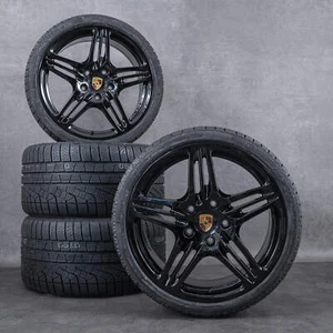 Llantas originales Porsche 19 pulgadas 997 Turbo I neumáticos de invierno ruedas de invierno NUEVAS - Imagen 1 de 3