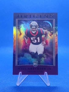 🔵 2023 Panini Origins WILL ANDERSON JR. Rookie Red /299 RC #104 Texans - Picture 1 of 2