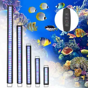 30-130cm LED Aquarium Lampe Leuchten Mollusken Beleuchtung RGB Aquariumleuchte - Bild 1 von 19
