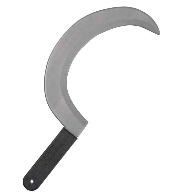 Curved Sickle - Reaper - 18" - Horror - Costume Accessory Prop - Image 1 of 1