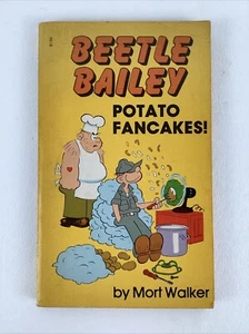 Beetle Bailey Potato Pancakes Book Paperback Vintage 1967 Mort Walker - Picture 1 of 6