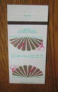 PUERTO VALLARTA, MEXICO MATCHBOOK MATCHCOVER: CROWN PARADISE RESORT -F - Picture 1 of 1