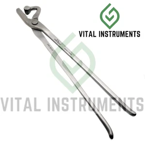 Gooseneck Hoof Clincher 12" Farrier Veterinary Stainless Steel Tool - Picture 1 of 1