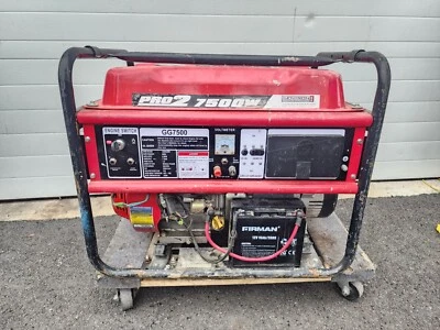 Портативный генератор с электрическим стартером Gentron GG7500 7500 Вт. - Изображение 1 из 4