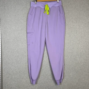 Pantaloni Joggers Infermiere Figs Collezione Tecnica Donna Viola Medio Scrub - Foto 1 di 11