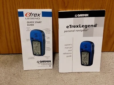 Garmin eTrex Legend Navegador GPS Portátil Senderismo Camping Geocaching Usado en Excelente Condición Foto 1 de 4