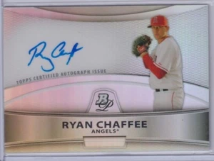 2010 Bowman Platinum Prospect Autographs Refractors #RC Ryan Chaffee - Bild 1 von 1