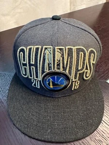Golden State Warriors NBA Basketball 2018 Champions Hat New Era - Picture 1 of 3