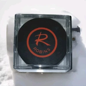 RICHMOND ROBINS ART ROSS CONVERSE AHL CCM USA OFFICIAL GAME PUCK TYER VINTAGE - Picture 1 of 5