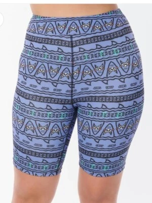 Pantalones Cortos de Bicicleta Jaws Shark Bite de Colección Únicos Talla XL**Elásticos**Súper Lindos**NUEVOS CON ETIQUETAS** Foto 1 de 3