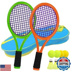 Kids Tennis Racket for Baby,Child and Kids Age 3~15,Toddler Tennis Racket Set - Picture 1 of 5