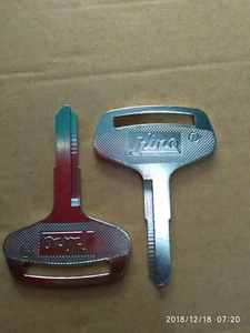 Llave en blanco Hino 1984-1992 (par/2 piezas) FA/FB/FE/FF/FG - Imagen 1 de 4