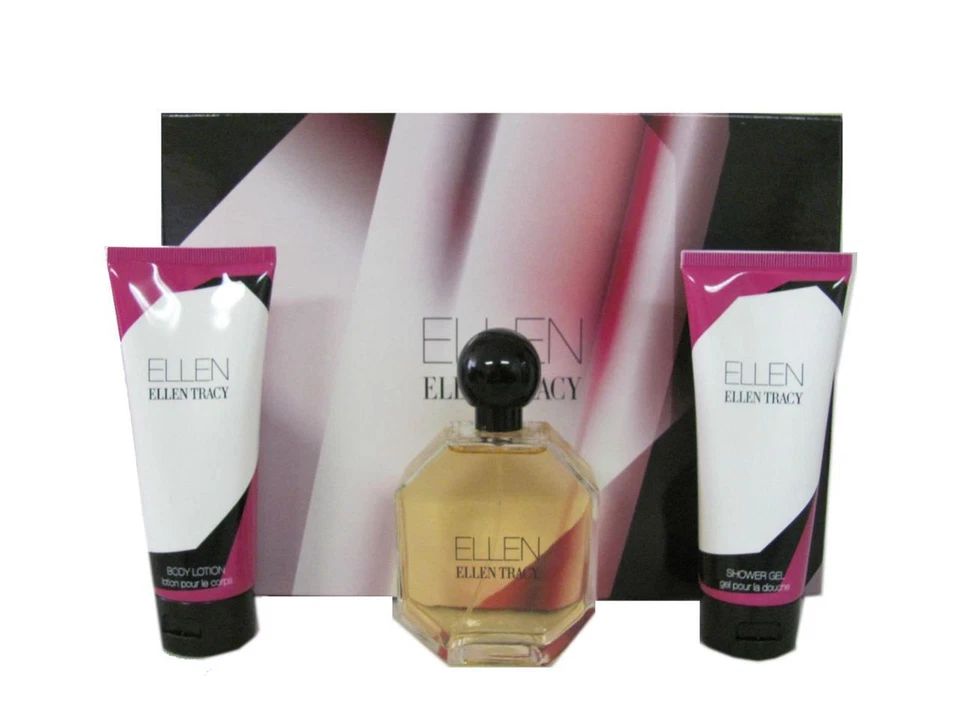 ELLEN Set: 3.4 oz EDP Spray + 3.4 oz B/L+ 3.4 oz S/G for Women by Ellen Tracy - Image 1 of 1