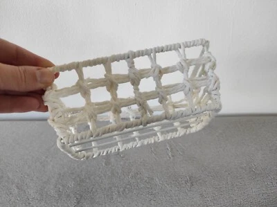 Cesta Cocina Baño Soporte Caja Retro Idea Regalo Vintage Raro Miniatura Hogar Foto 1 de 4