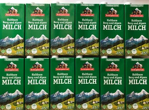 Berchtesgadener Land Milch haltbar 3,5% Fett 12 x 1 Liter - Bild 1 von 4