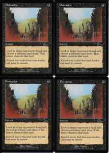 MTG: OSTRACIZE Urza's Legacy COMMON; played, Excellent condition x4 - Picture 1 of 2