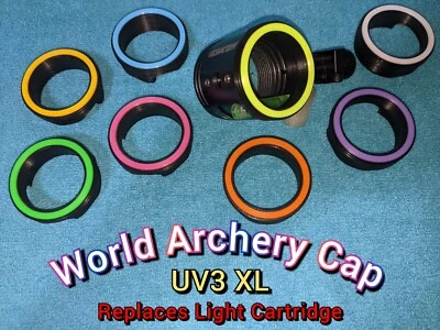 ULTRAVIEW 3 *** World Archery Cap *** Scope Centering Ring Ultraview UV3 XL Circle Housing