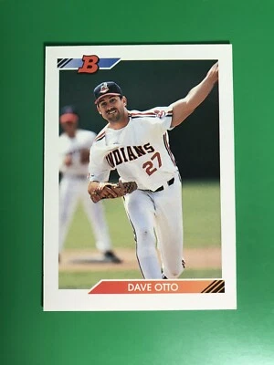 1992 Bowman Dave Otto #619 Cleveland Indians - Image 1 of 2