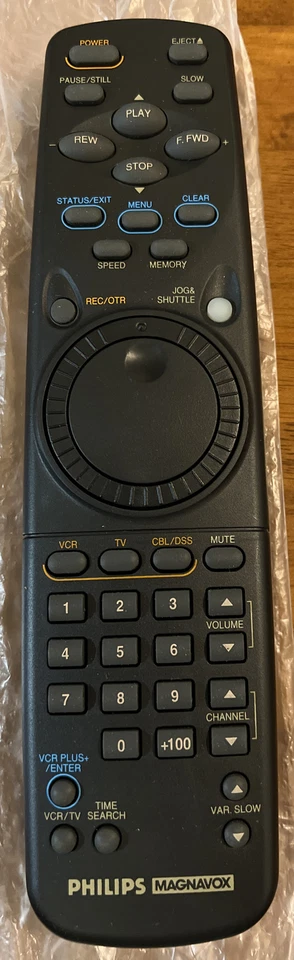 Philips Magnavox N9300UD VCR Remote Control VRX364AT01 VRX344AT VRX364AT New - Image 1 of 1