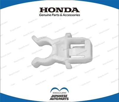 Clip de soporte de varilla de hélice para capó Civic Del-Sol genuino 90672-SJ4-013 F/S Honda Foto 1 de 2