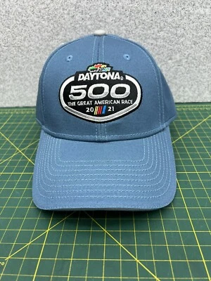 2021 Daytona 500 Nascar Race Racing Embroidered Hat Cap Blue - NEW! - Image 1 of 4