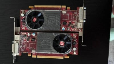2x ATI Radeon HD 2400 PRO 256MB DDR2 PCIe x16 Graphics Cards - Image 1 of 4