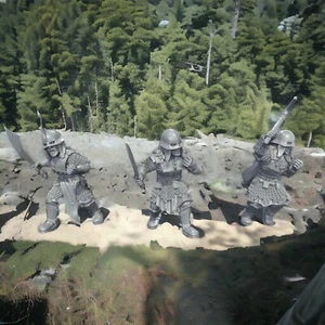 Orc Warriors with Sword & Shield -  28mm MESBG, LoTR, Wargames & Collectors - Picture 1 of 6