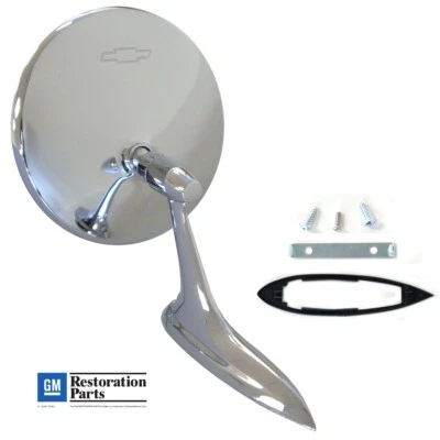 1964~65 Chevelle ElCamino 1963~65 Corvair Nova 63~64 Impala Outside Door Mirror - Image 1 of 4