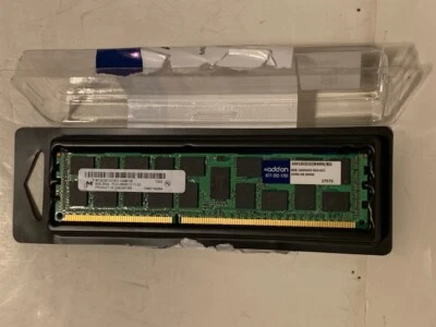 MICRON (AddOn) 8GB REG ECC Dual Rank CL11 RDIMM  MT36JSF1G72PZ-1G6M1HE  FREE S/H - Image 1 of 4