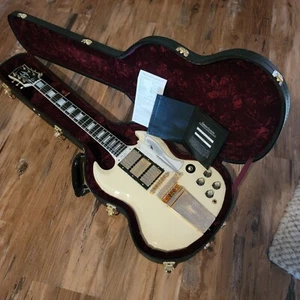 2020 Gibson SG LP Les Paul '63 Custom 3 PU Custom Shop Electric Guitar W/OHSC - Picture 1 of 24
