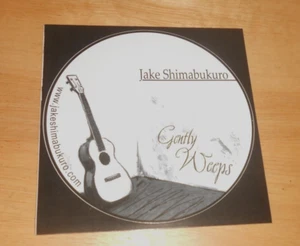 Jake Shimabukuro Gently Weeps Sticker Promo (circle) 4“ - Picture 1 of 1