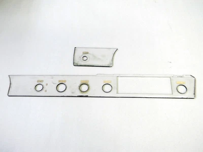 1956/1957 Lincoln Continental Mark II Dash Control Panel Lenses / Trim LH/RH Foto 1 de 4