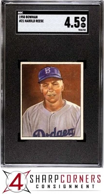 1950 BOWMAN #21 HAROLD REESE POP 11 SGC 4.5 - Image 1 of 4