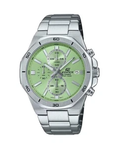 CASIO Men Analog Quartz Casual Watch Classic Dress Green Dial Waterproof Round S - Picture 1 of 8