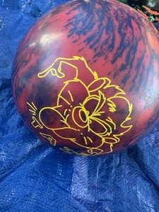 Tasmanian Devil Looney Tunes Taz Brunswick Bowling Ball Warner Bros (See Desc.) - Picture 1 of 7