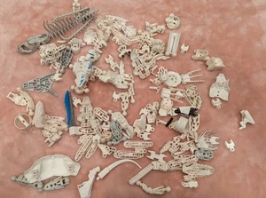 Lot Of Lego Bionicle Hero Factory Technic assorted White Pieces Parts 1.2lbs - Picture 1 of 5