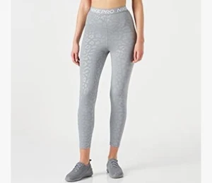 Medias Nike Pro Plus HR con estampado integral gris/gris DM3988-073 para mujer talla 3X - Imagen 1 de 11
