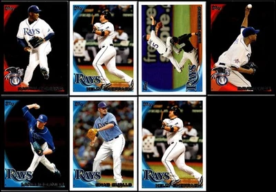 2010 Topps Update Tampa Bay Rays (7) Card Lot - THE ULTIMATE COLLECTOR'S PRIZ... - Image 1 of 2