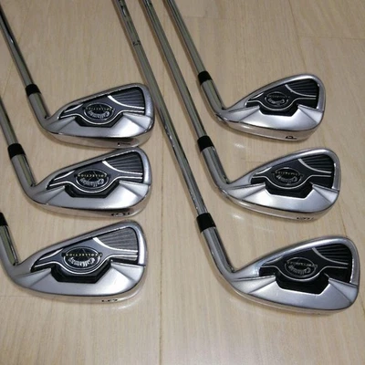 Callaway iron set FLEX-S 6pcs 5, 6, 7, 8, 9, P used - Image 1 of 4